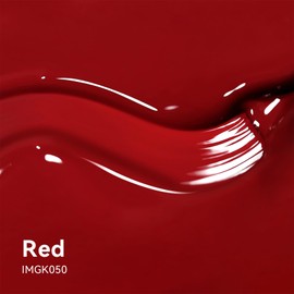 MAYCHAO 15ML Red Gel Nail Polish 1Pc Ruby Red Gel Polish Soak Off UV LED Nail Polish Nail Art Starter Manicure Salon DIY at Home, 0.5 OZ