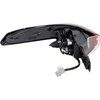 Evan Fischer Passenger Side, Outer Tail Light Compatible with 2021