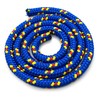 Blue & Yellow Polypropylene Rope, Solid Braided Poly Rope Cord