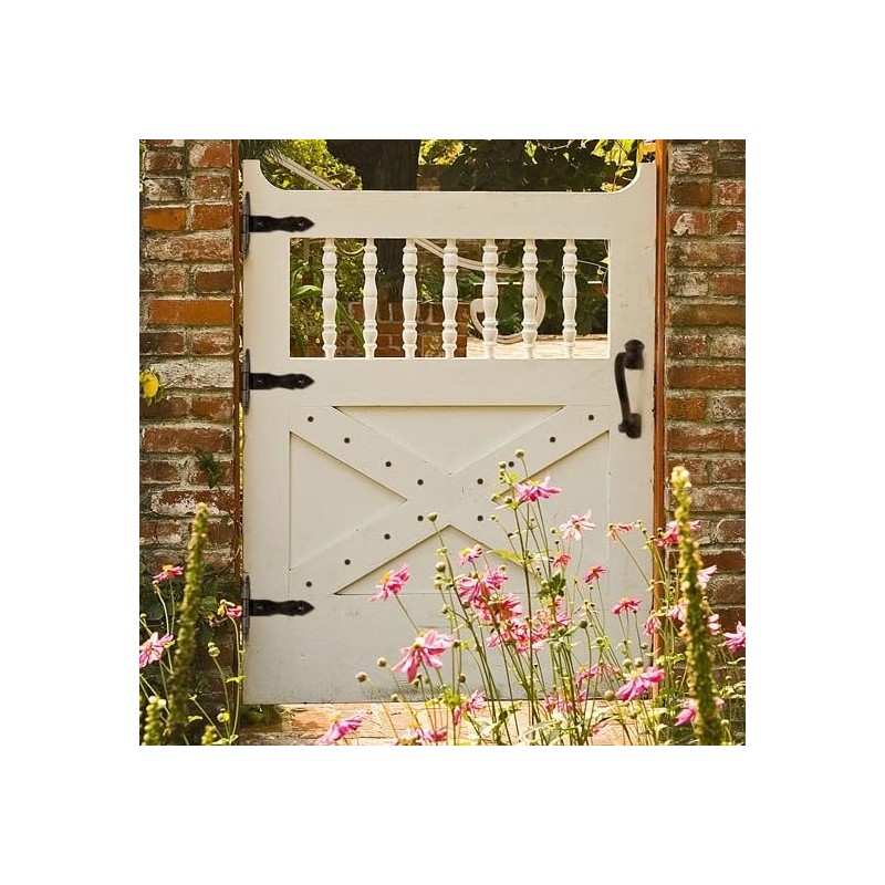 Van Dyke's Restorers Spear Gate Dummy Hinge Strap, Black Powder