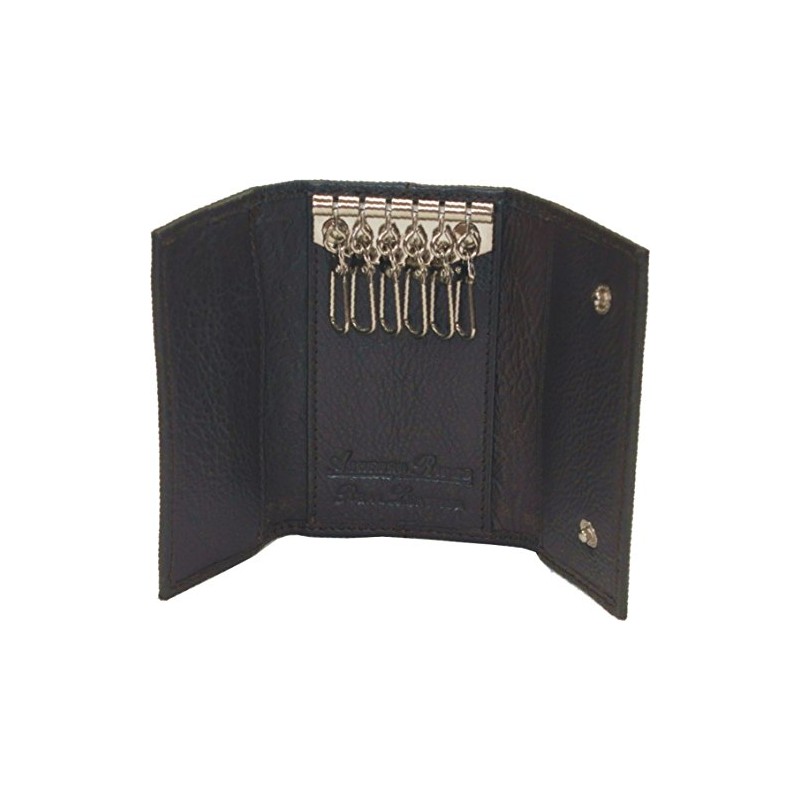 Ashford Ridge Real Leather Key Case Holder Card Wallet in