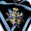 Military Medal Pour Le Merite Blue Max 24k Gold Plated