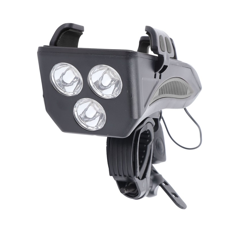 Bicycle Light Multifunctional Bike Phone Stand Headlight Speakers Kit for