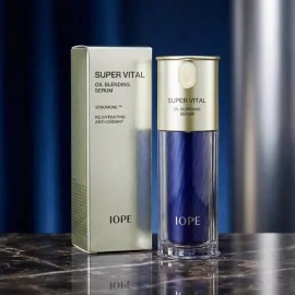 IOPE 아이오페 슈퍼바이탈 오일 블렌딩 세럼 40ml 고효능 안티에이징 세럼 Iope Super Vital Oil Blending Serum 40ml High-Efficacy Anti-Aging Serum