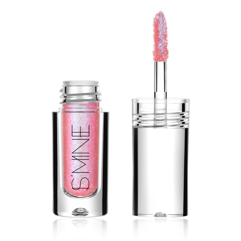 IS'MINE Glitter Liquid Eyeshadow, Chameleon Metallic Multi-Dimensional Holographic Highly Pigmented