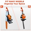 Mtanlo 2 Pack Heavy Duty Chainsaw Hanger Wall Mount -