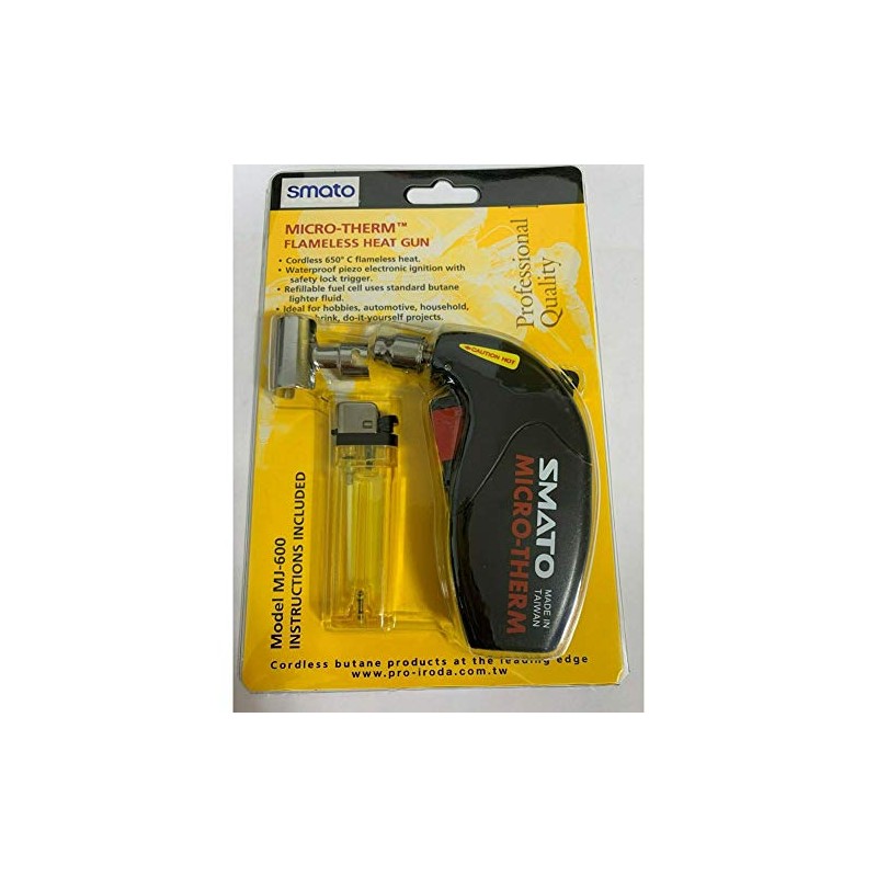Iroda Smato Micro-Therm MJ-600 Mini Gas Cordless Heat Gun for