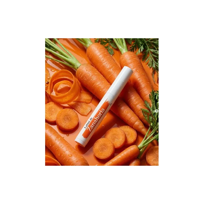 Labial De Zanahoria Vegano - Cosmético Vegetal