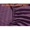 Mocassi Full Stripe Sheet Set - Luxury Hotel 1800 Premier