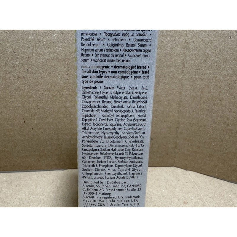 Algenist (3-Pack) Algenist Elevate Advanced Retinol Serum Face Firming 0.17