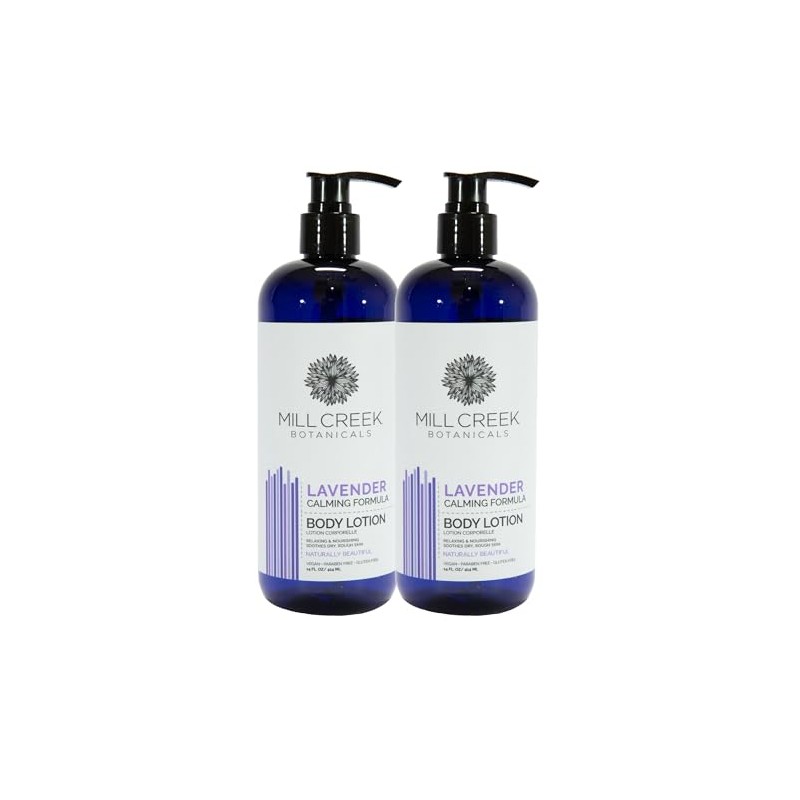 Mill Creek Lavender Lotion (Natural & Organic!) (2 Pack)