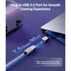 Syntech Cable de enlace con carga de 16 pies compatible