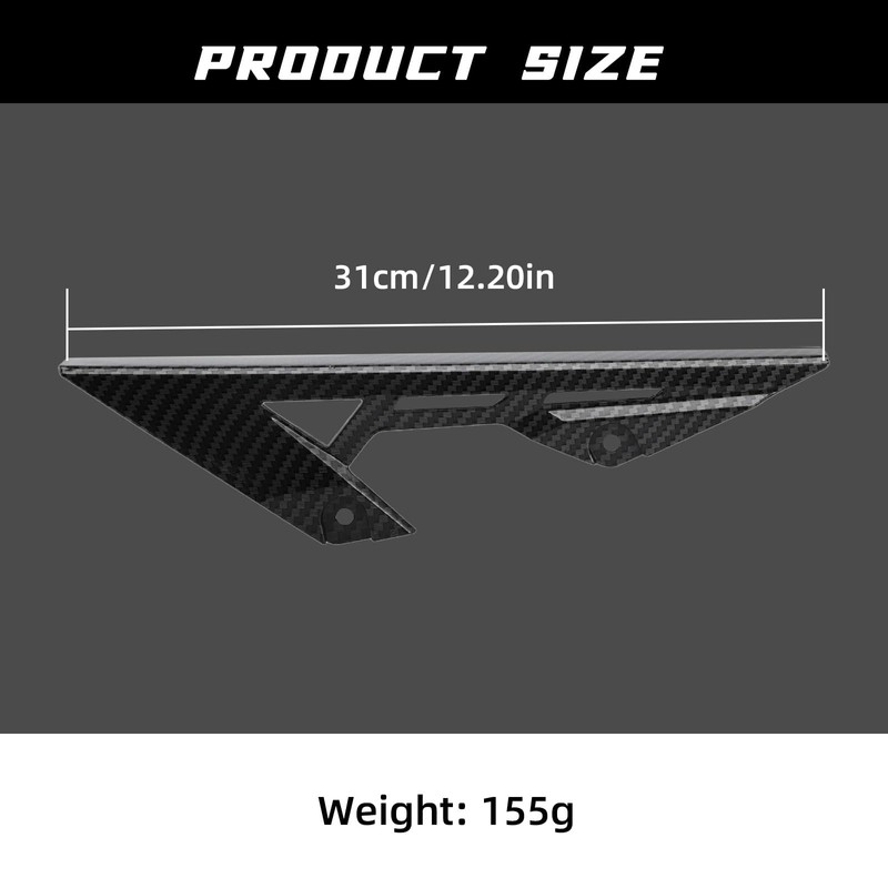 CHANGCHENG Motorcycle Chain Guards Electric Dirt Bike Chain Cover Protector