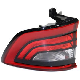 KarParts360 For Dodge Durango Tail Light 2014 15 16 17 2018 Passenger Side LED DOT Certified For CH2801206 | 68272126AA