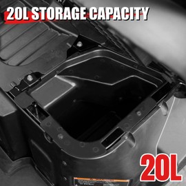 A & UTV PRO Under Seat Storage Box for Honda Pioneer 1000 3P 5P 2017-2023, 2-Piece Combination Underseat Storage Bin Organizer for Pioneer 1000-3/1000-5 Accessories, Replace OEM # 08L70-HL4-F00