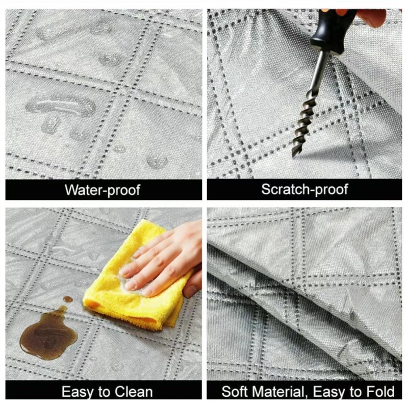 Laihur Car Windscreen Cover, Windscreen Sun Shade, 9 Magnet, Block