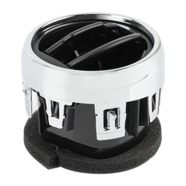 MOTOALL FR3Z19893AC Center Inner Louver Air Vent Left or Right AC Dashboard Grill Vent Fit for Ford Mustang Bullitt EcoBoost GT Coupe, Black, Replacement