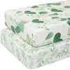 Yukkidds Cot Sheets 120x60 Fitted Cotbed Sheet 2 Pack Baby