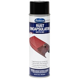 Eastwood Satin Red Rust Encapsulator 15 oz Aerosol Prevents Rust Corrosion Epoxy Fortified Low VOC Formula