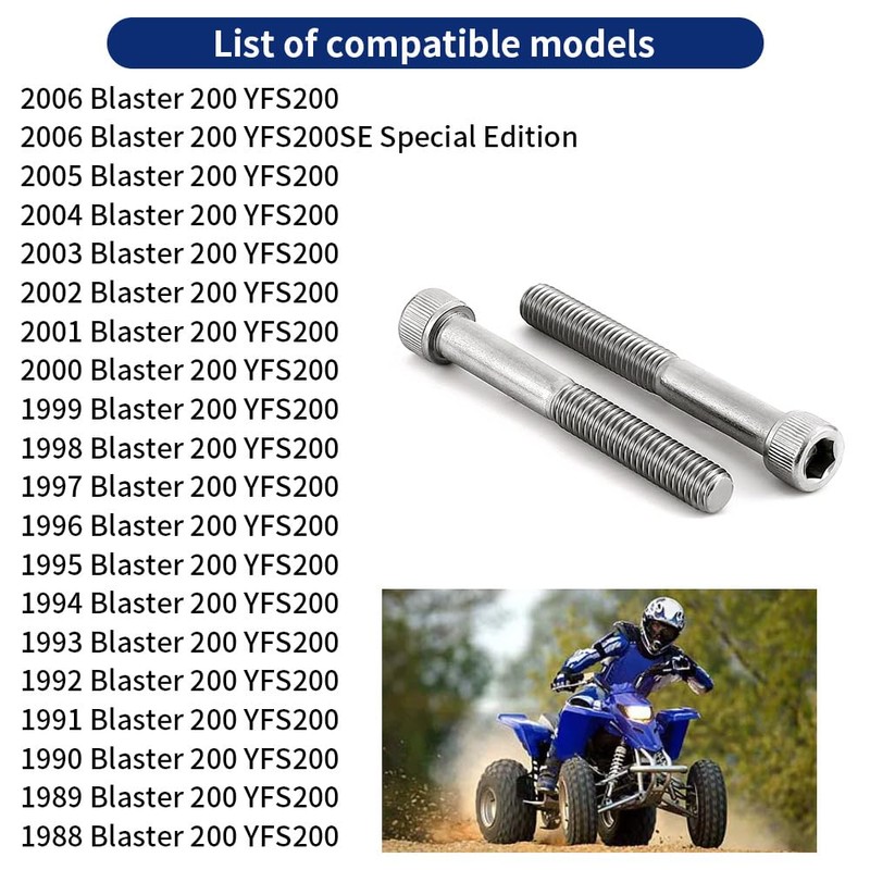 304 Stainless Steel Engine Bolt Kit 88pcs (7Pack) Compatible for