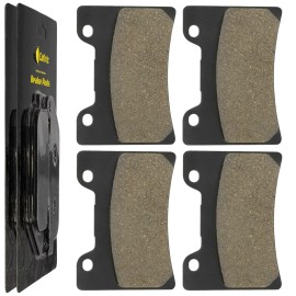 Caltric Front Brake Pads for Yamaha VMX1200 V-Max 1200 1993-2007 Front Brake Pads