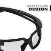 Mechanix Wear Vision Type-X (One Size, Black/Black)