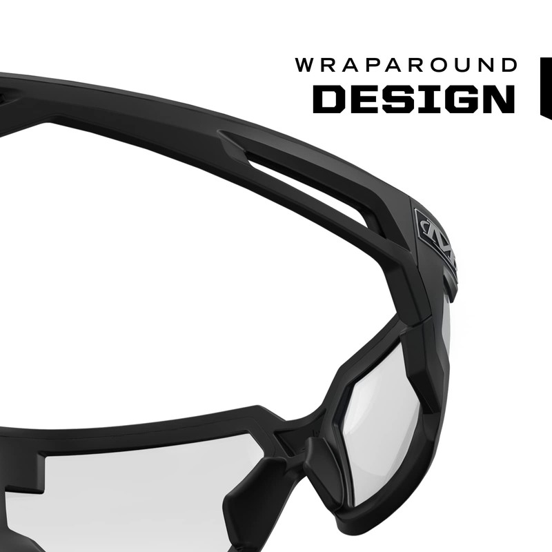 Mechanix Wear Vision Type-X (One Size, Black/Black)