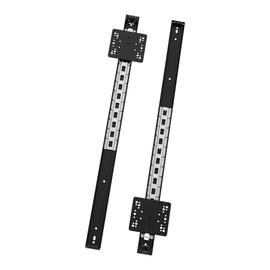 VADANIA Pocket Door Drawer Runners VP1235, Hidden Cabinet Door Drawer Runners Drawer Slides, Side Mount, 300mm-700mm, 1 Pair