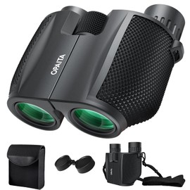 10x25 Compact Binoculars for Adults&Kids - Opaita High Powered Binoculars for Bird Watching, Travel, Wildlife, Outdoor Activities