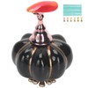 False Nail Art Stand Holder Showing Shelf Pumpkin Base False