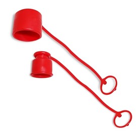 1" body Hydraulic Quick Coupler Rubber Caps Plug Set