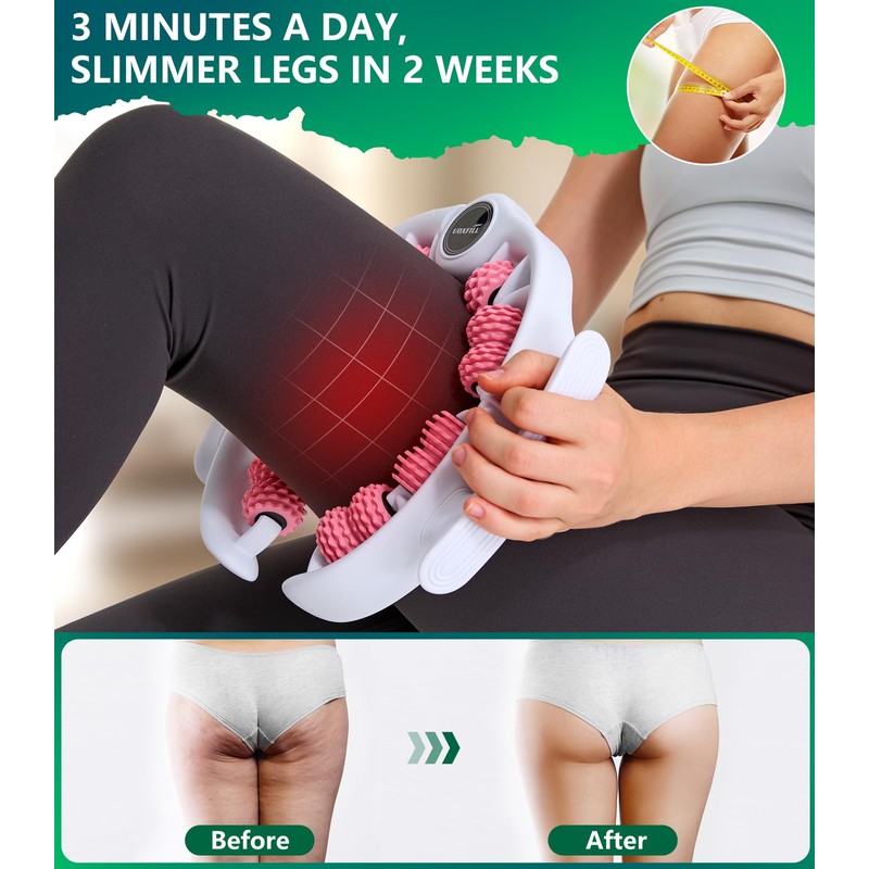Uoxfill Cellulite massage tool | 360°removable cellulite remover for legs