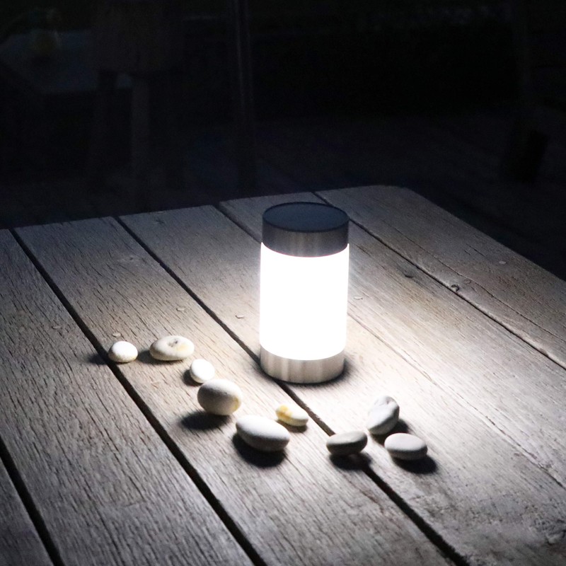 Moonori Lazesol Frosted Solar Garden & Table Light