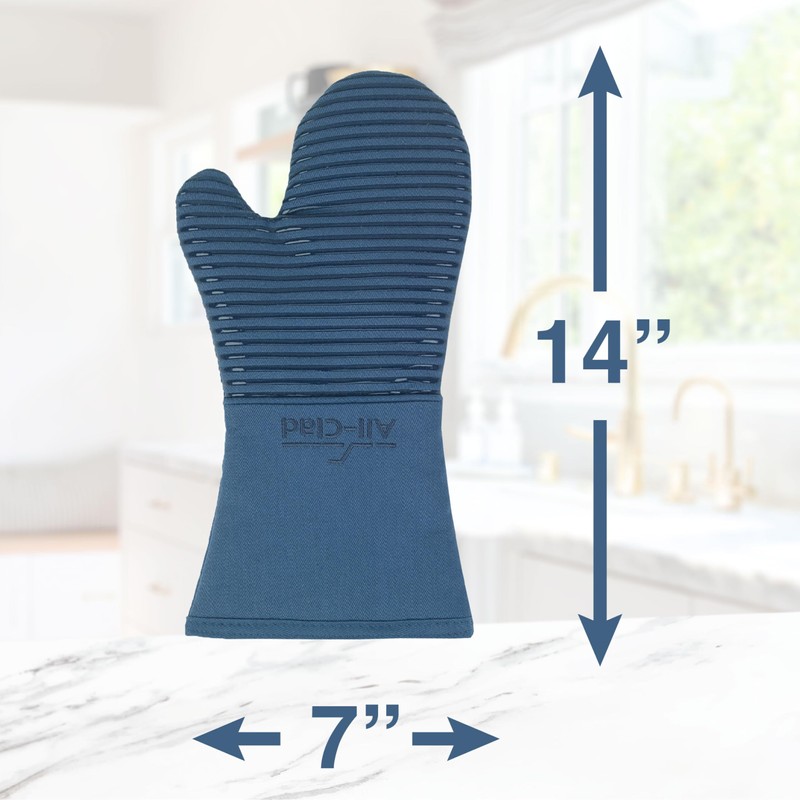 All-Clad Premium Silicone Oven Mitt: Heat Resistant to 500 Degrees
