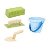 Perfeclan 4 Piece Sand Castle Building Set, Snow Brick Maker,