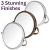 Model's Choice Two-Sided Tabletop Makeup Mirror - Makeup Mirror with