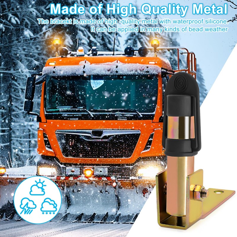 Biqing 1pc Warning Light Bracket for Forklift, Tractor, Truck, Engineering