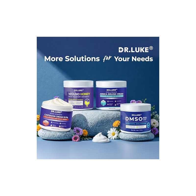 Dr. Luke Capsaicin Cream Extra Strength: Warming Cream with 0.1%