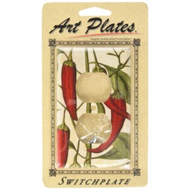 Art Plates - Red Chile Peppers Switch Plate - Outlet Cover