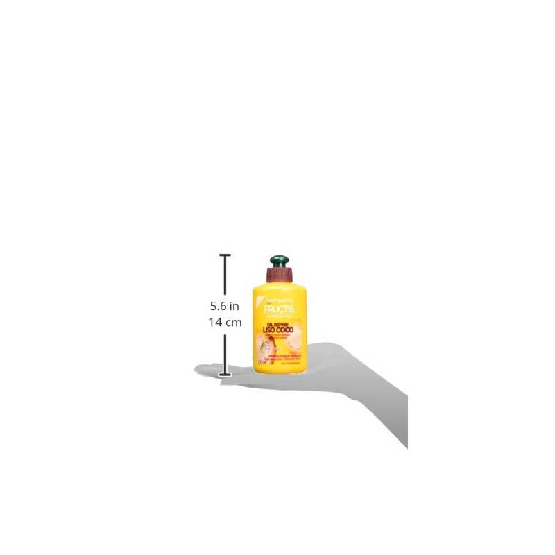 Garnier, Fructis Crema Para Peinar Oil Repair Liso Coco, 300