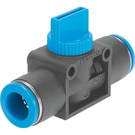 HE-3-QS-10 (153477) Shut-off Valve Function: 3/2 Bistable Pneumatic Connection 1:QS-10