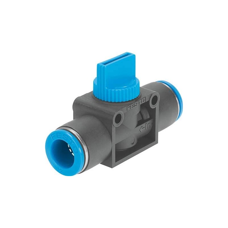 HE-3-QS-10 (153477) Shut-off Valve Function: 3/2 Bistable Pneumatic Connection 1:QS-10