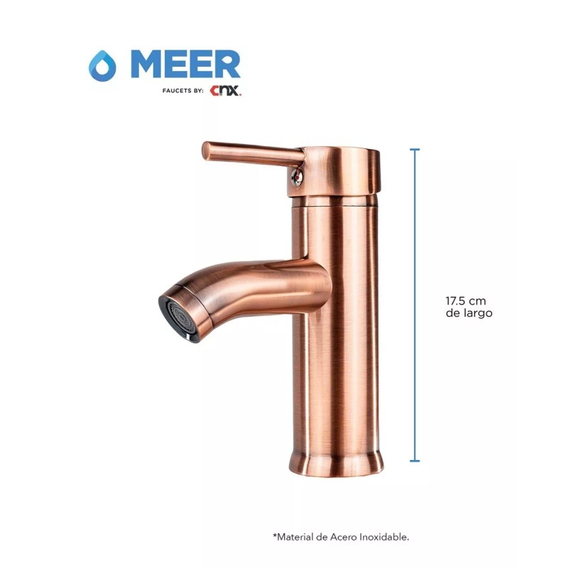 CNX Mezcladora Para Lavabo Con Contra Canasta Pop Up Color