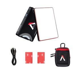 Aputure AL-MC RGB On-Camera Video Light, TLCI/CRI 95+, 3200-5600K Adjustable, 0-100% Stepless Dimming, 9 Pre-Programmed Lighting Effect Mode, Wireless App Control