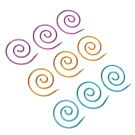 Generic Spiral Cable Knitting Needle Set with Storage Box, Metal Circular Needle for Knitting, Wool Yarn Stitch Holder, Wide Application, #611, Generic5k9xm1ztns