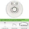 uowlbear Ceiling Light 9 Inches, 3 Color Temperatures Switchable 18W