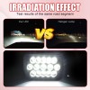 mayello Pair 7x6" 5x7" LED Headlights Lamp Sealed Hi/Lo For