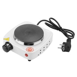 500 Watt Portable Electric Worktop Stove, Portable 500 W Burner for Electric Hob Hob Hob for Tea Coffee Kitchen Single Heating Plate Burner (EU Plug)