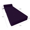 Danfuton Sleeper Chair Folding Foam Beds, Flip Bed Sit Sleep