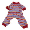 Striped Dog Pajamas Spring Stylish Classic Soft Breathable 4 Legged